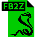 Fb2z, File, fictionbook, Sumatrapdf, Format Lime icon