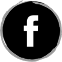 Facebook, Social, Logo, media Black icon