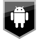 Android, media, Social, Logo Black icon