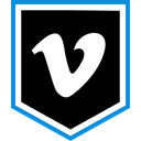 Vimeo, Social, Logo, media Black icon