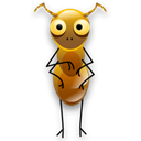 Ant, insect, Animal, bug Black icon