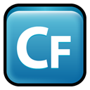 Cs, Coldfusion, adobe SteelBlue icon