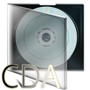 fichier, Cda DarkGray icon