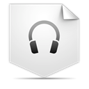sound, Clipping, voice Gainsboro icon