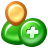 adduser LimeGreen icon