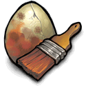 deluxe, App, easter Sienna icon