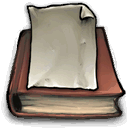 Pages, Book RosyBrown icon