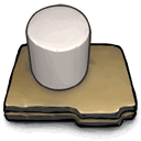 Cylinder, some, White DarkSlateGray icon