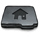 house, Black DimGray icon