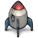 Rocket, Are, there, yes, two Gray icon