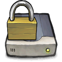locked, drive DimGray icon