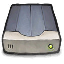 External, drive LightSlateGray icon