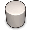 from, Cylinder, White, original, the, version, reengineered DarkGray icon