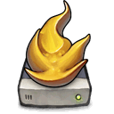 drive, fire Goldenrod icon