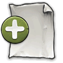 new, document, Page DarkSlateGray icon