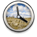 Clock, slightly, less, boring Gainsboro icon