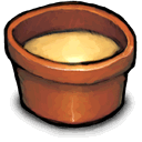 condement, cup, tiny Sienna icon