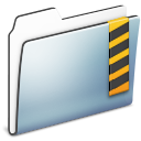 Folder, security, Graphite, smooth LightSteelBlue icon
