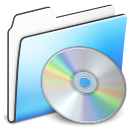 disc, Folder, Cd, Disk, smooth, save Black icon