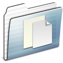 stripe, Graphite, documente, Folder WhiteSmoke icon