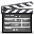 movie, old, film, video, toolbar DimGray icon
