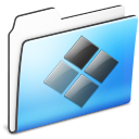 window, Folder, smooth, And, sharing Black icon
