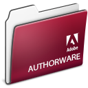 Folder, Authorware, adobe Brown icon