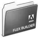 Folder, adobe, Builder, flex DimGray icon
