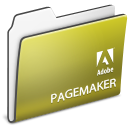 Folder, adobe, pagemaker DarkKhaki icon