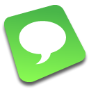 Comment, talk, Chat, speak YellowGreen icon