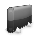 Hdd, hard drive, hard disk DarkSlateGray icon