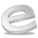 Explorer, internet, Alt Silver icon