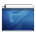 Desktop, mac SteelBlue icon