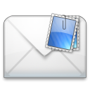 Message, mail, envelop, Letter, Email WhiteSmoke icon