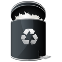 recycle, Full, Hp, Dock Black icon