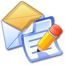Message, mail, Email, App, envelop, Letter Black icon