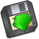 save as, save, or, to, Floppy, As DarkSlateGray icon