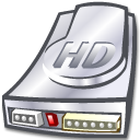 hard drive DarkSlateGray icon