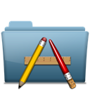 Folder, Application Black icon