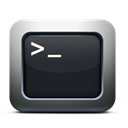 Command, terminal DarkSlateGray icon