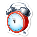 alarm clock, history, Clock, time, Alarm Black icon