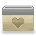 Favorite, Ico, Folder Gray icon
