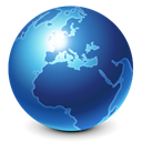 world, Browser, globe, earth, planet, internet, Blue SteelBlue icon
