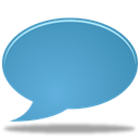 Comment, Chat, speak, talk chat, talk SteelBlue icon