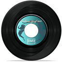 disc, music, record, Dvd Black icon