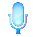 Microphone, mic, microphonepressed Black icon