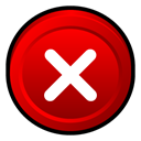 Badge, program, no, cancel, Close, stop, window Red icon
