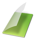 vert, File, paper, vide, document Black icon