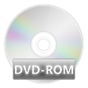 rom, disc, Dvd Gainsboro icon