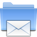 Email, Letter, Folder, envelop, mail, sent, Message CornflowerBlue icon